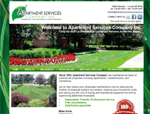 Tablet Screenshot of apartmentservicescompany.net